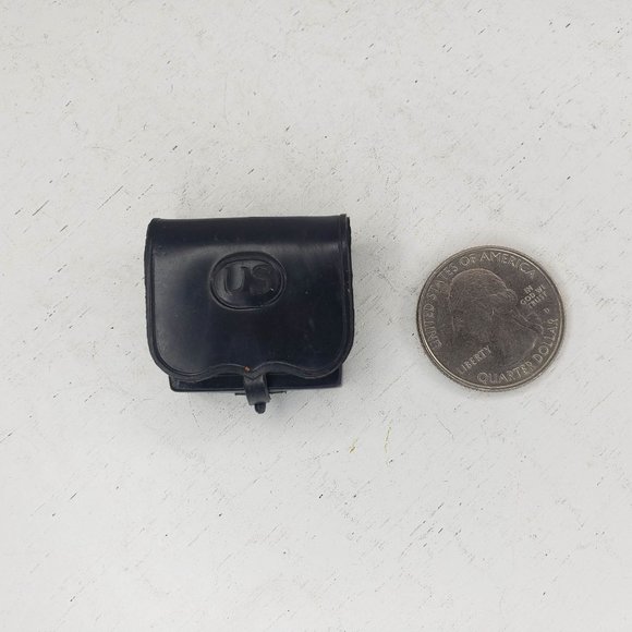 Marx Vintage Fort Apache Fighters Black US Calvary Bag Toy Replacement Part - Picture 1 of 5
